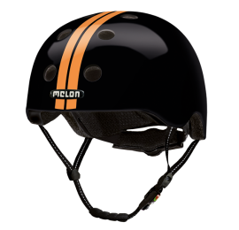 Šalmas Melon STRAIGHT ORANGE BLACK (XS-S) 